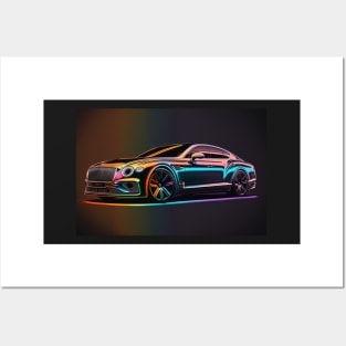 Bentley Continental Posters and Art